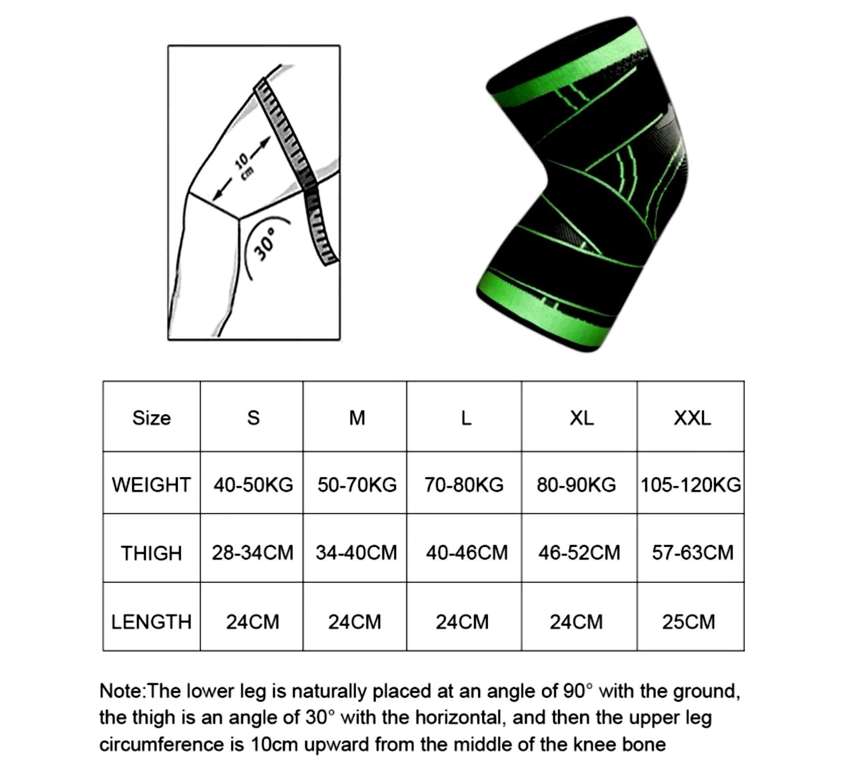 3D Adjustable Knee Brace