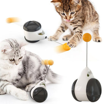 Smart Cat Toy with Wheels