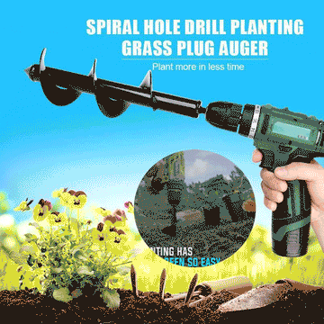 Garden Auger Spiral Drill Bit