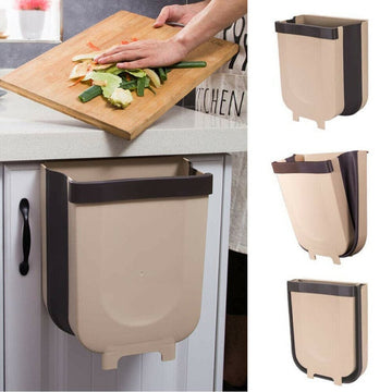 Wall Mounted Folding Garbage Bin